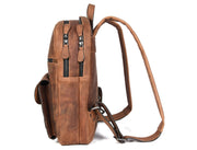 CABRINI Velour – Heritage Leather Daypack - Cabrini - Elegance Perfected