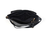 CABRINI Versa – Structured Black Multi - Pocket Shoulder Bag - Cabrini - Elegance Perfected