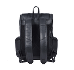 Classic Black Leather Backpack – Full Grain Edition - Cabrini - Elegance Perfected