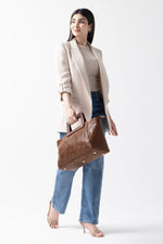 Classic Elegance Jute Tote Bag – Handcrafted Charm with Modern Utility - Cabrini - Elegance Perfected