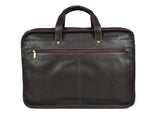 Classic Leather Briefcase – Top Grain Office Portfolio Bag - Cabrini - Elegance Perfected