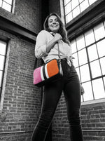 Classic Leather Crossbody Bag - Cabrini - Elegance Perfected