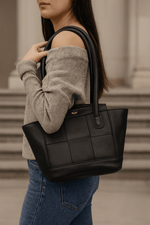 Classic Leather Handbag for Women – Daily Indian Style - Cabrini - Elegance Perfected