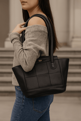 Classic Leather Handbag for Women – Daily Indian Style - Cabrini - Elegance Perfected