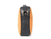 Compact Colorblock Leather Crossbody Bag - Cabrini - Elegance Perfected