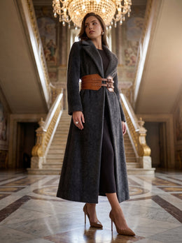 Crafted Core Leather Belt ( WBLT - 529 ) - Cabrini - Elegance Perfected