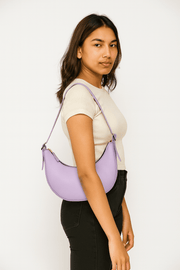 Crossbody Leather Sling – Top Grain, Compact & Chic - Cabrini - Elegance Perfected