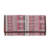 Dakota Jacquard Wallet – Dark Brown Edition - Cabrini - Elegance Perfected
