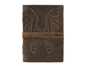 Draco Leather Journal - Brown - Cabrini - Elegance Perfected