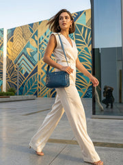 Elegant Leather Ladies Handbag – Top Grain Everyday Tote - Cabrini - Elegance Perfected