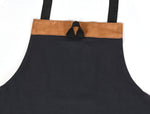 Florence Suede Apron - Light Brown - Cabrini - Elegance Perfected