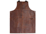 Full Grain Leather Workshop Apron – Heavy - Duty Protection - Cabrini - Elegance Perfected
