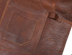 Full Grain Leather Workshop Apron – Heavy - Duty Protection - Cabrini - Elegance Perfected