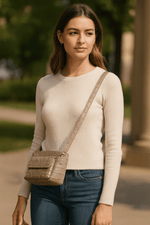 Future Elegance Leather Handbag – Top Grain for Timeless Looks - Cabrini - Elegance Perfected