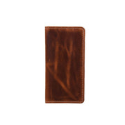 Genuine Leather Long Wallet with Multiple Card Slots & ID Window - Cabrini - Elegance Perfected