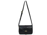 Handcrafted Green Leather Crossbody Bag for Women – Vintage Satchel with Multiple Compartments - Cabrini - Elegance Perfected