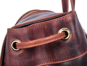 Handcrafted Vintage Leather Backpack – Laptop, Travel & Everyday Use - Cabrini - Elegance Perfected