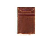 Heritage Slim Leather Card Holder - Cabrini - Elegance Perfected