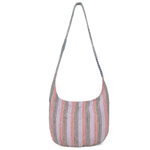 Illinois Reversible Sling Bag – Dual - Style Jacquard Crossbody - Cabrini - Elegance Perfected