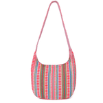 Illinois Reversible Sling Bag – Dual - Style Jacquard Crossbody - Cabrini - Elegance Perfected