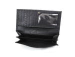 Kilim Style Leather Clutch - Cabrini - Elegance Perfected