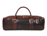 Tuscania Leather Knife Roll & Bag Combo - Penny Brown