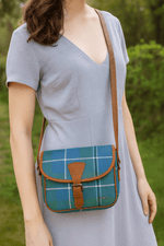 Ladies Leather Shoulder Bag – Everyday Ethnic Companion - Cabrini - Elegance Perfected