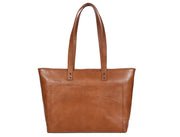 Ladies Leather Tote Bag – Timeless Shopper for Everyday Use - Cabrini - Elegance Perfected