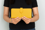 Leather Clutch Wallet For Women - Cabrini - Elegance Perfected