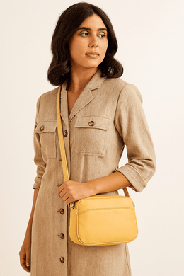 Leather Crossbody Bag | LB - 318 - Cabrini - Elegance Perfected