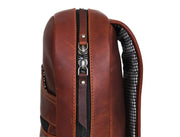 Leather Mini Backpack - Multicolor - Cabrini - Elegance Perfected