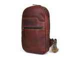 Leather Mini Backpack - Multicolor - Cabrini - Elegance Perfected