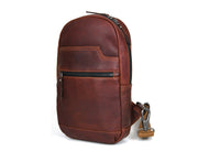 Leather Mini Backpack - Multicolor - Cabrini - Elegance Perfected