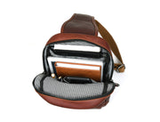 Leather Mini Backpack - Multicolor - Cabrini - Elegance Perfected