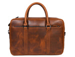 Leather Portfolio Organizer Bag – Sleek Work Essential - Cabrini - Elegance Perfected