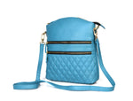 Leather Quilted Crossbody Bag - Cabrini - Elegance Perfected