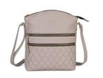 Leather Quilted Crossbody Bag - Cabrini - Elegance Perfected