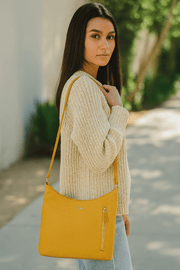 Leather Shoulder Bag for Women – Sophisticated Everyday Tote - Cabrini - Elegance Perfected