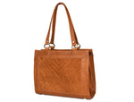 Leather Suede Hand Bag For Women - Cabrini - Elegance Perfected