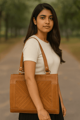 Leather Suede Hand Bag For Women - Cabrini - Elegance Perfected