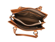 Leather Suede Hand Bag For Women - Cabrini - Elegance Perfected