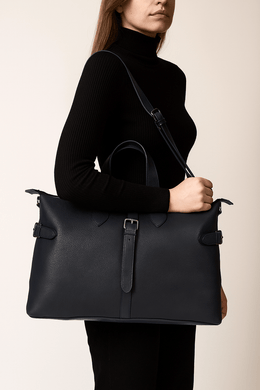 Leather Travel Bag – Full Grain Duffel for Men - Cabrini - Elegance Perfected