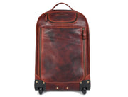 Leather Trolley Backpack – Travel - Ready Luxury - Cabrini - Elegance Perfected