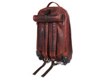 Leather Trolley Backpack – Travel - Ready Luxury - Cabrini - Elegance Perfected