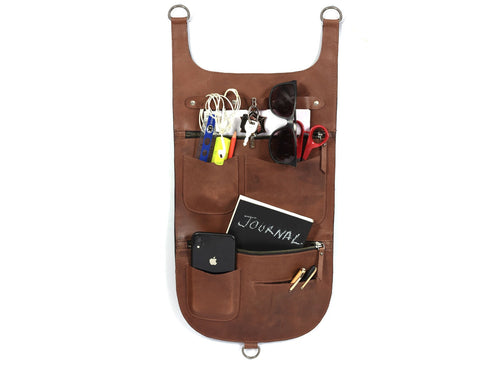 Seattle Leather Organizer - Brown