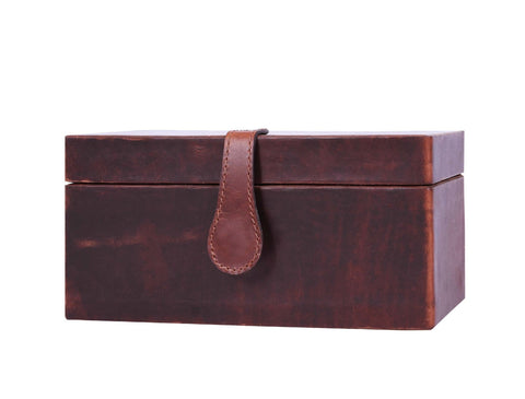 Robinson Leather Watch Case - Walnut Brown