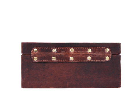 Robinson Leather Watch Case - Walnut Brown