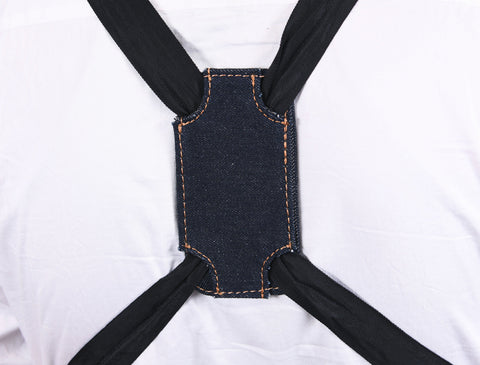 Lemos Canvas Apron - Denim Blue