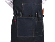 Lemos Canvas Apron – Denim Blue