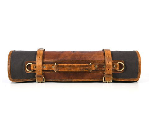 Marchena Canvas Knife Roll - Grey